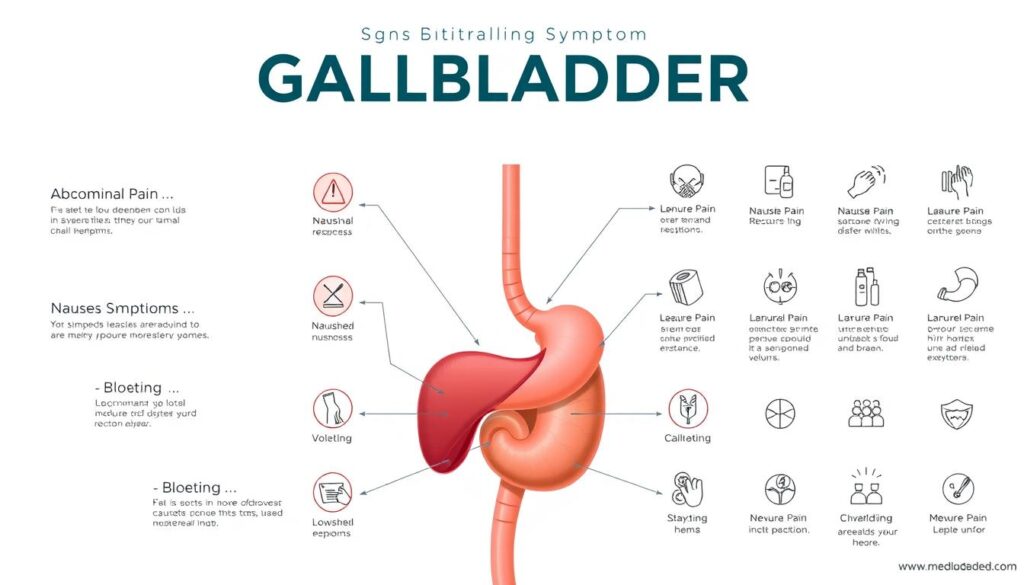 Gallbladder Symptoms Infographic